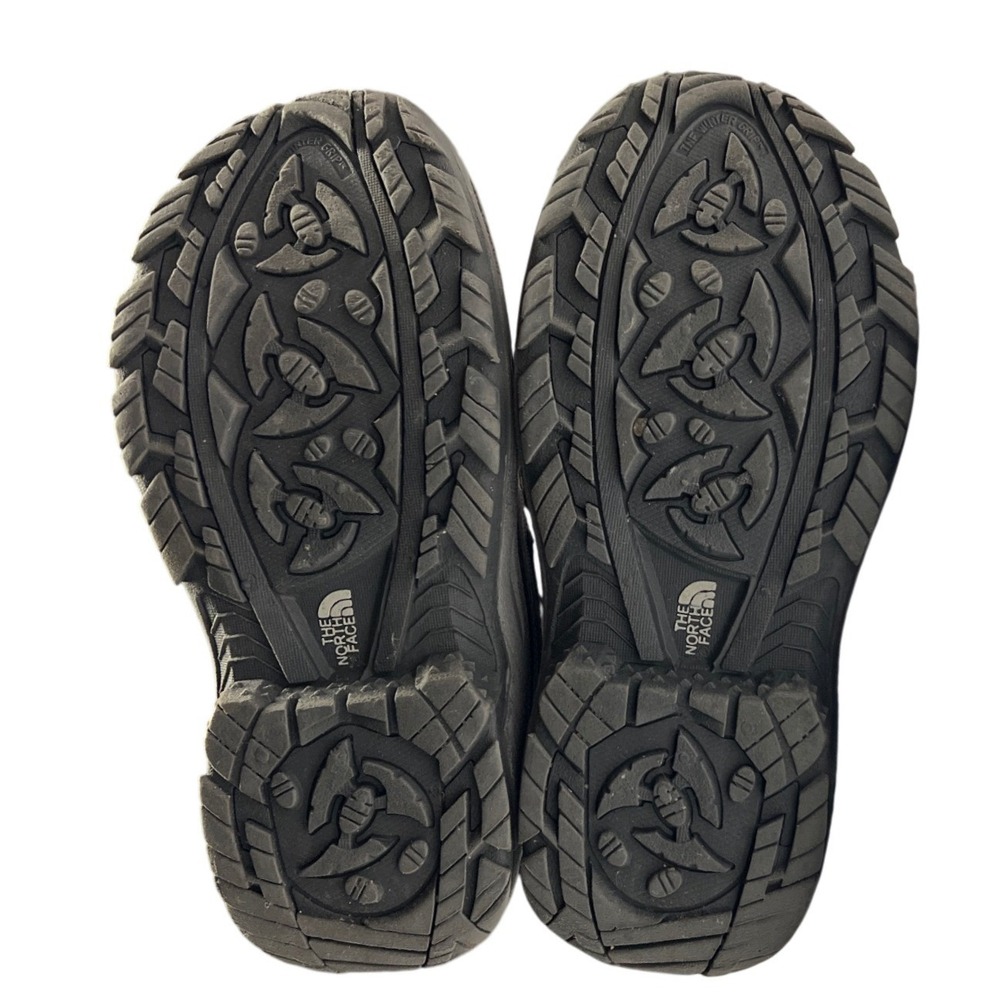 The North Face Chilkat Lace II Boots Boys Size 4 Gray‎ Brown Winter - Picture 9 of 11